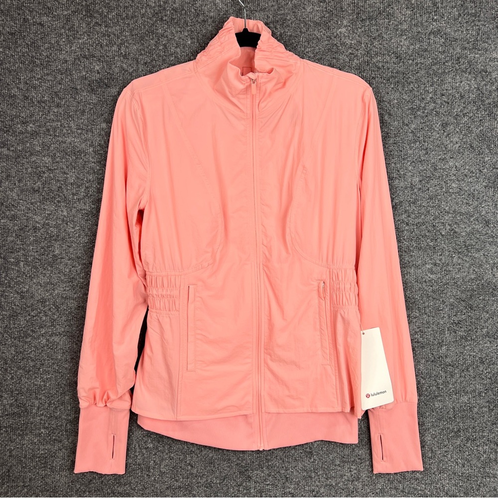 NWT Lululemon Sights Seen Full Zip Lightweight Jacket Size 6